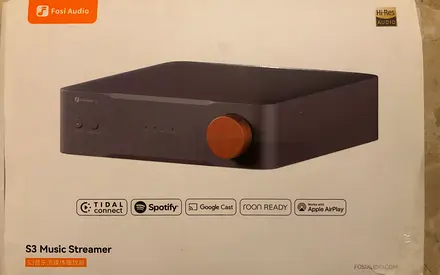 Fosi Audio S3 HiFi Music Streamer DAC Preamp,