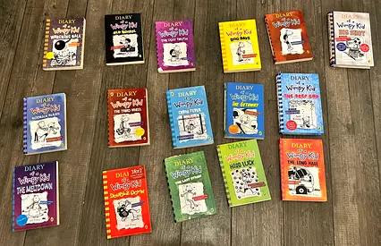 16 Books - Diary of a Wimpy Kid