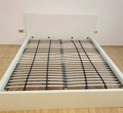 Ikea Malm King size bed with mattress available in perfect condition