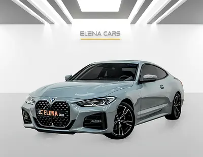 BMW 420i COUPE - M SPORT - 2024 - GCC - AGMC WARRANTY AND SERVICE CONTRACT - EXCELLENT CONDITION