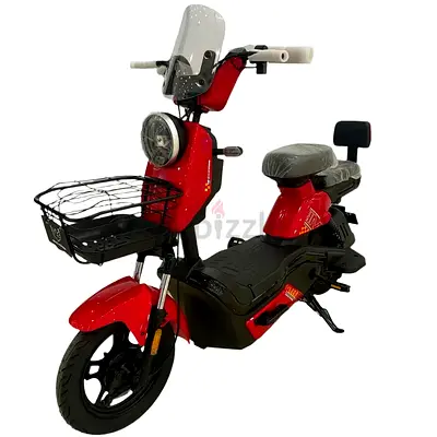 Wind Horse Electric Scooter 500W 45KM Range 40KM Speed, M6 - Red