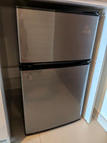 Small two-door fridge with freezer - great condition