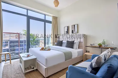 Minimalist Studio in MBR City - A Cozy Community | Ideal for Mid - Term, Monthly & Weekly Stays | A