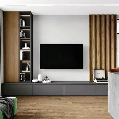 Custom Media wall unit