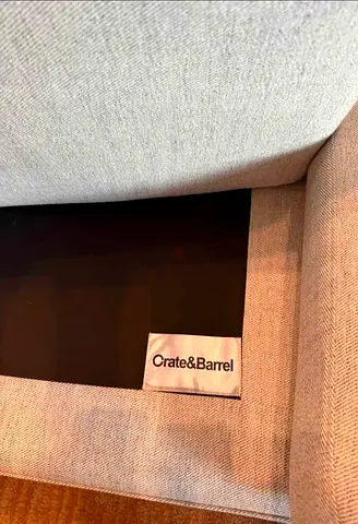 As Good Condition High Quality Crate&Barral wells L shape sectional sofa