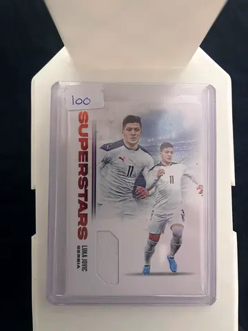 Luka Jovic Superstars Serbia Football game worn patch /2