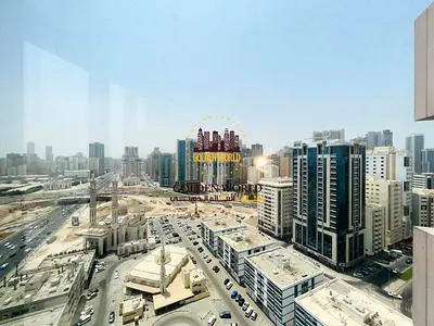 Al Majaz 2 – Al Wahda Street 🌟 1 bedroom & living room, free AC, 2 bathrooms. AED 45K yearly with