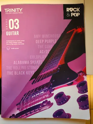 Trinity Rock & Pop Grade 03 Guitar Book (Trinity College London Press)