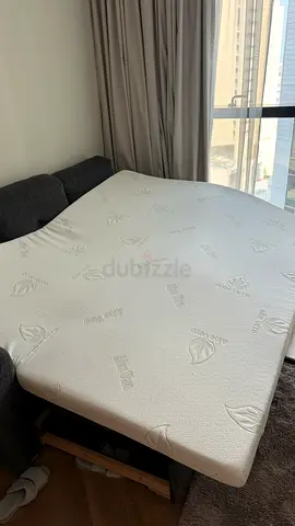 Healthguard Queen Memory Foam Mattress Topper – 160 x 200 x 8 cm