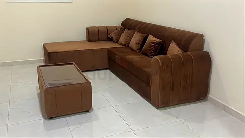 Brand new L shape sofa we are selling at reasonable prices