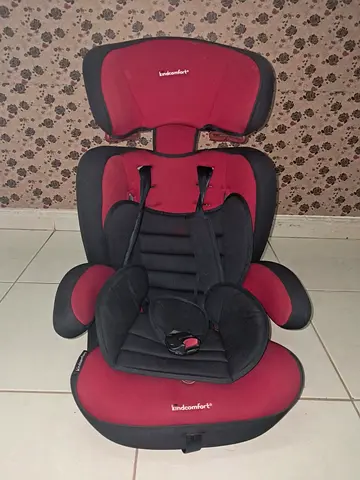 Kindcomfort Red and Black Toddler Car Seat