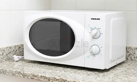 Compact Nikai Microwave Oven - Clean, Working Condition