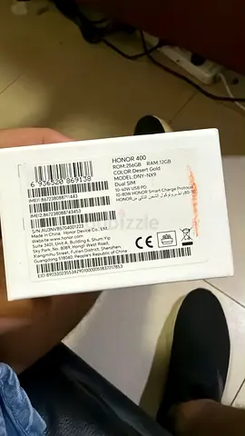 Honor 400 5G tdra under warranty