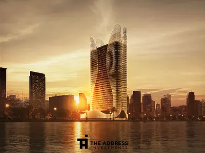 استوديو على الواجهة البحرية | مفروش | إطلالات على المارينا ووسط المدينة