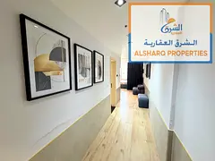 The most beautiful studios for annual rent, furnished, payable in 6 installments, with free parking.