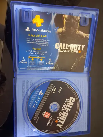 Call of Duty: Black Ops III (PS4) - Disc with Case (Price Negotiable)