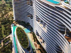 1BR Apartment | Binghatti Aquarise | Furnished | Skyline & Pool Views