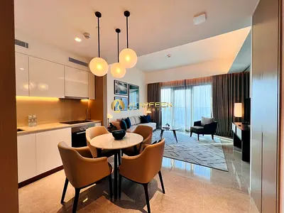 Furnished 1BR | Address Harbour Point | Sea Views