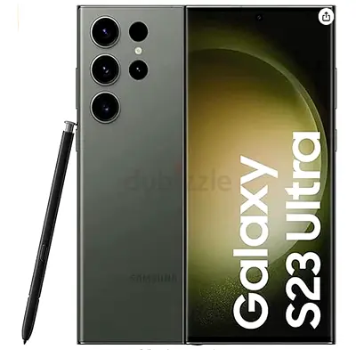Samsung Galaxy S23 Ultra - 1 TB, Green (with S Pen) - Excellent Condition