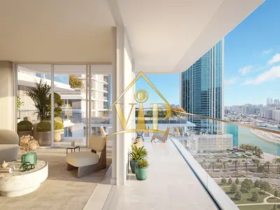 Charming Canal -Stunning Partial Sea View Unit | High Floor | Enormous Balcony Size | Elite Style C