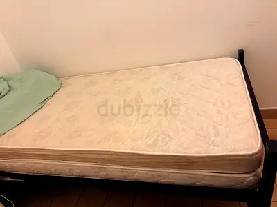 Single Bed Frame with Mattress