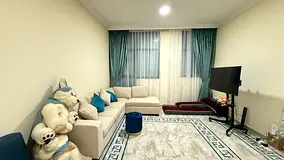 A one-bedroom apartment in Al Rashidiya Towers, currently rented for 27,000 annually, is available f