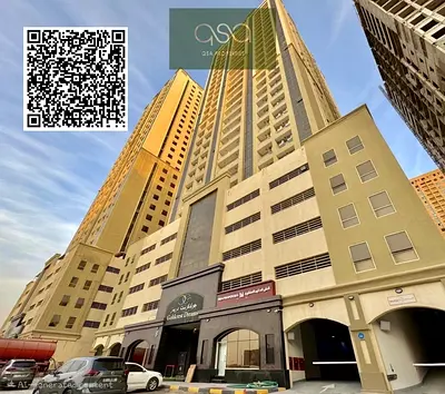 This well-designed 1-bedroom apartment is available for rent in Goldcrest Dreams Tower B Emirates C