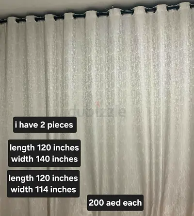 Set of 2 Light Silver Grey Curtains — Heavy Drapes, Grommet Top, 120" Length