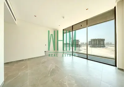غرفة نوم واحدة فسيحة | هافن ليفينج في جزر دبي | إطلالات على البحر والأفق | الوصول إلى الشرفة