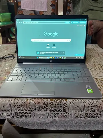 HP 15 laptop work/study and light gaming laptop 2gb dedicated nividea mx130 gpu i5 10th gen