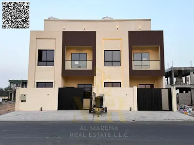 Luxury villa for sale in Al Helio, Ajman | Elegant modern design, spacious areas, and a strategic l