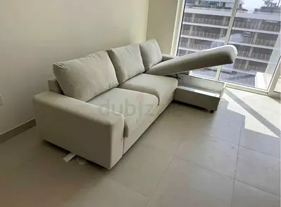 Comfortable 3-Seater Sofa with  l shaped Storage Chaise