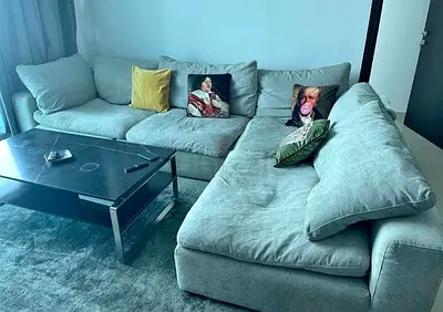 Pan Emirates Feather filled Sofa