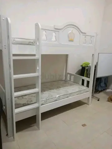 Brand new sold Wood bunker bed with mattress