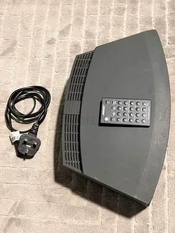 Used Bose Wave-style Compact Home Music System with Remote and Power Cable