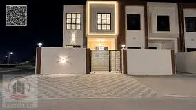 Villa for sale in Ajman, Al Zahiyah, including registration. 4 master bedrooms, majlis, living room,