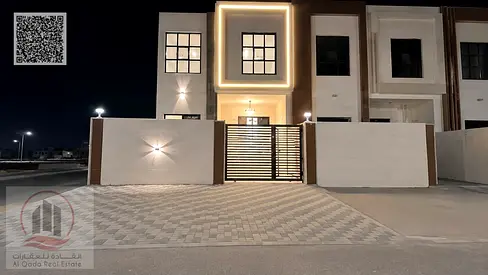 للبيع فيلا بعجمان الزاهيه شامل رسوم التسجيل تتكون من -  4 غرف ماستر مجلس و صالة وغرفة خدامة وروف تمليك حر لجميع الجنسيات وأمكانية التمويل البنكي