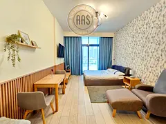 Luxurious ultra modern furnished studio with 12 cheques,all amenities free