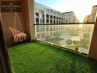 Spacious Studio with Big Balcony for Rent | Free Parking, Gym, Pool & Appliances