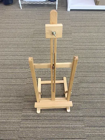 Wooden Table Easel 60cm - Solid Beech, Adjustable & Foldable