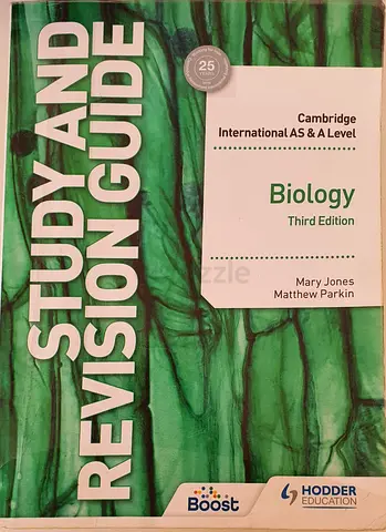 Cambridge International AS & A Level Biology Study and Revision