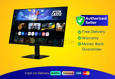 Samsung 27 inch M5 Full HD Smart Monitor - 60Hz, S27FM500EM - Brand New | Warranty | Free Delivery
