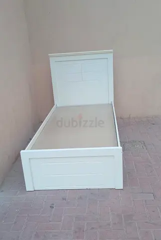 25 Single white wooden bed frames - good condition