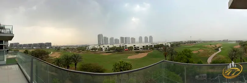 Golf Course View | 3BR Apartment | UnFurnished Golf Terrace B DAMAC Hills