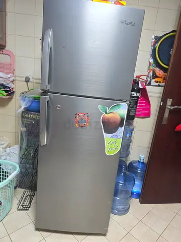 Super General Double Door Refrigerator Silver Finish- 400L
