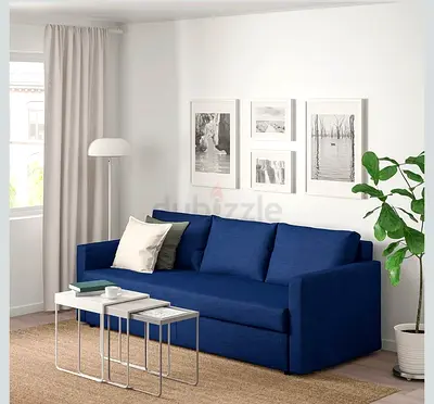 IKEA Friheten Corner Sofa Bed - Pull-Out Sleeper, 3-Seater (Measurements Included)