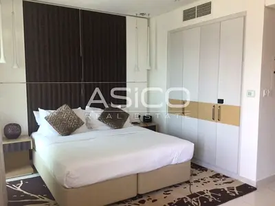 Premium Studio | Burj Khalifa View | Furnished