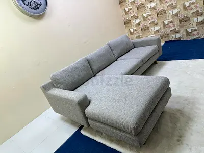 Perfect condition west elm Eddy lshape sofa