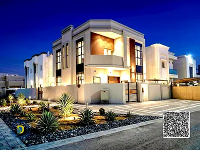 Special cash offer: Corner villa with 5 bedrooms and AC in Al Yasmeen area, Ajman.