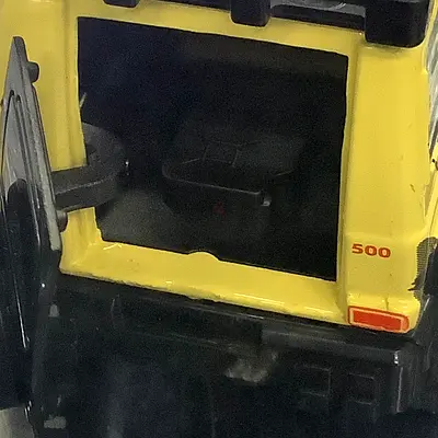 Die-cast Yellow Tow Truck Toy - Small Vehicle